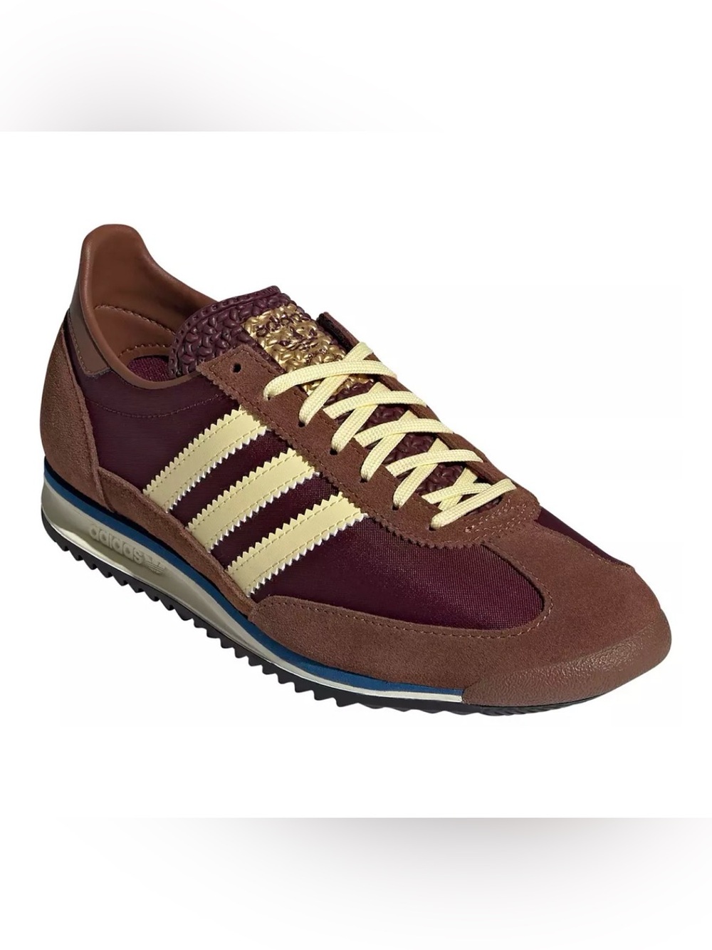 adidas Women’s Maroon & Yellow Retro Sneakers